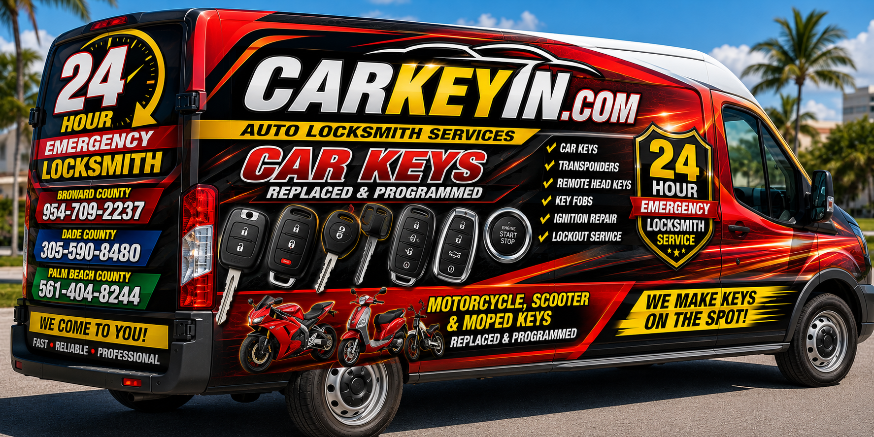 Car Key Replacement Locksmith In